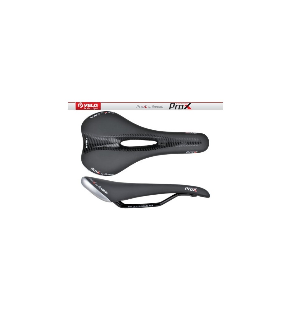 Siodełko VELO ProX VL-3422 URAN czarne MTB/CROSS | 2rowery.pl