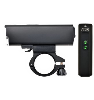 Lampa przód ProX Kastor-II 1100 lm USB-C Powerbank | 2rowery.pl