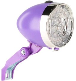 Lampa przód LE GRAND Sunlight II LED, fiolet, na baterie | 2rowery.pl