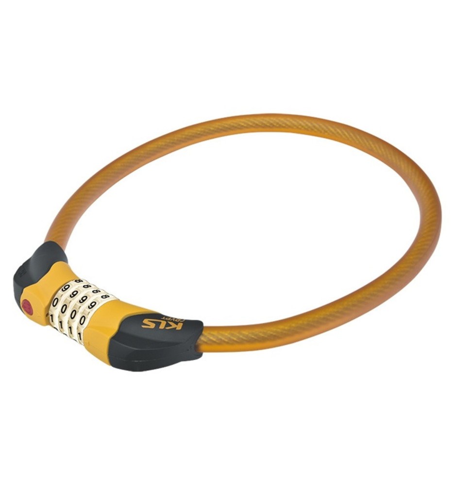 Kellys Crypt | Orange – kablowe zapięcie rowerowe na kod 800 mm | 2rowery.pl