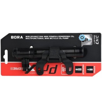 Pompka rowerowa ProX Bora Mini Alu/CO2 AV/FV 110 PSI | 2rowery.pl