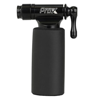 Pompka rowerowa ProX Mistral CO2 AV/FV aluminiowa czarna | 2rowery.pl