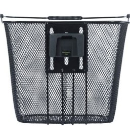 Kosz na kierownicę Basil Bilbao + uchwyt BasEasy czarny | 2rowery.pl