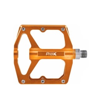 Pedały ProX STIG 25 platformowe aluminiowe złote | 2rowery.pl