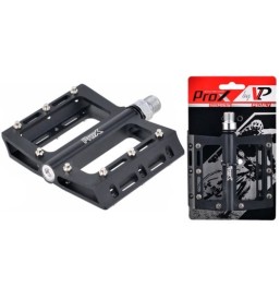 Pedały ProX Stig czarne aluminiowe platformowe | 2rowery.pl