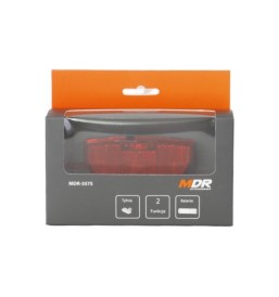 Lampa tylna MDR-357S bateryjna na bagażnik 2-funkcje | 2rowery.pl