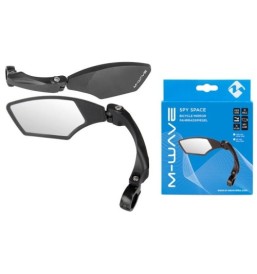 Lusterko rowerowe M-Wave Spy Space lewe | 2rowery.pl