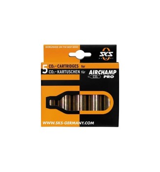 Naboje CO2 SKS Airchamp 16 g (5 sztuk) | 2rowery.pl