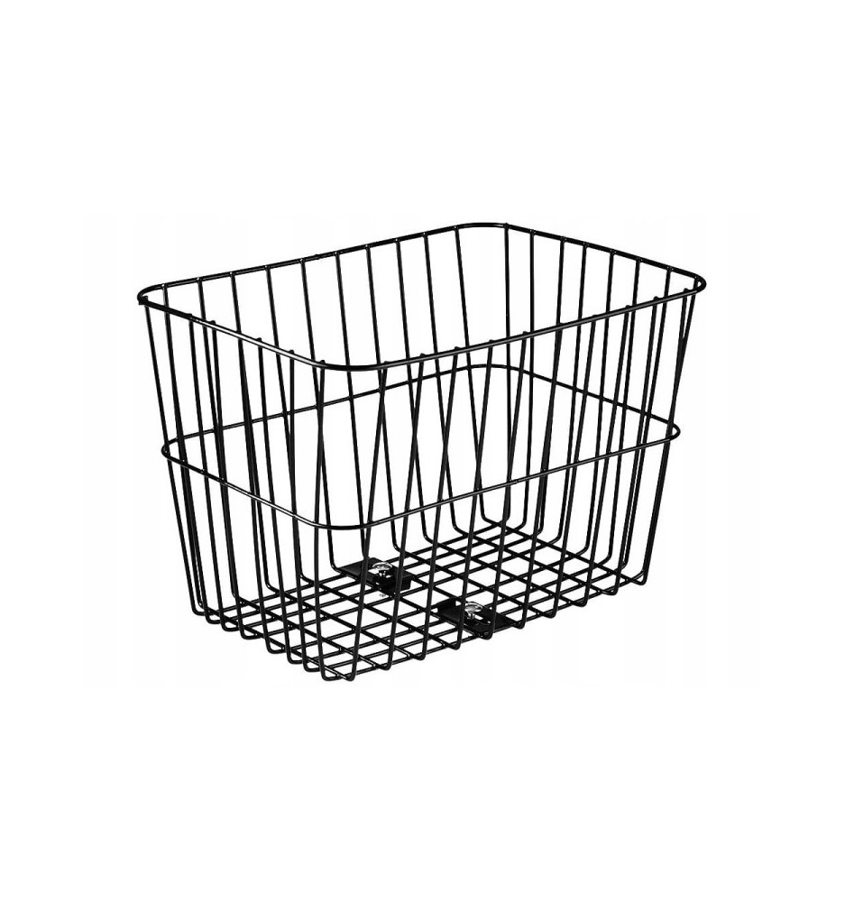 Kosz rowerowy tylny BP-4 głęboki czarny | 2rowery.pl