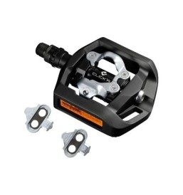 Pedały Shimano PD-T421 SPD CLICK’R hybrydowe z blokami | 2rowery.pl