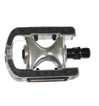 Pedały CITY ALU srebrne