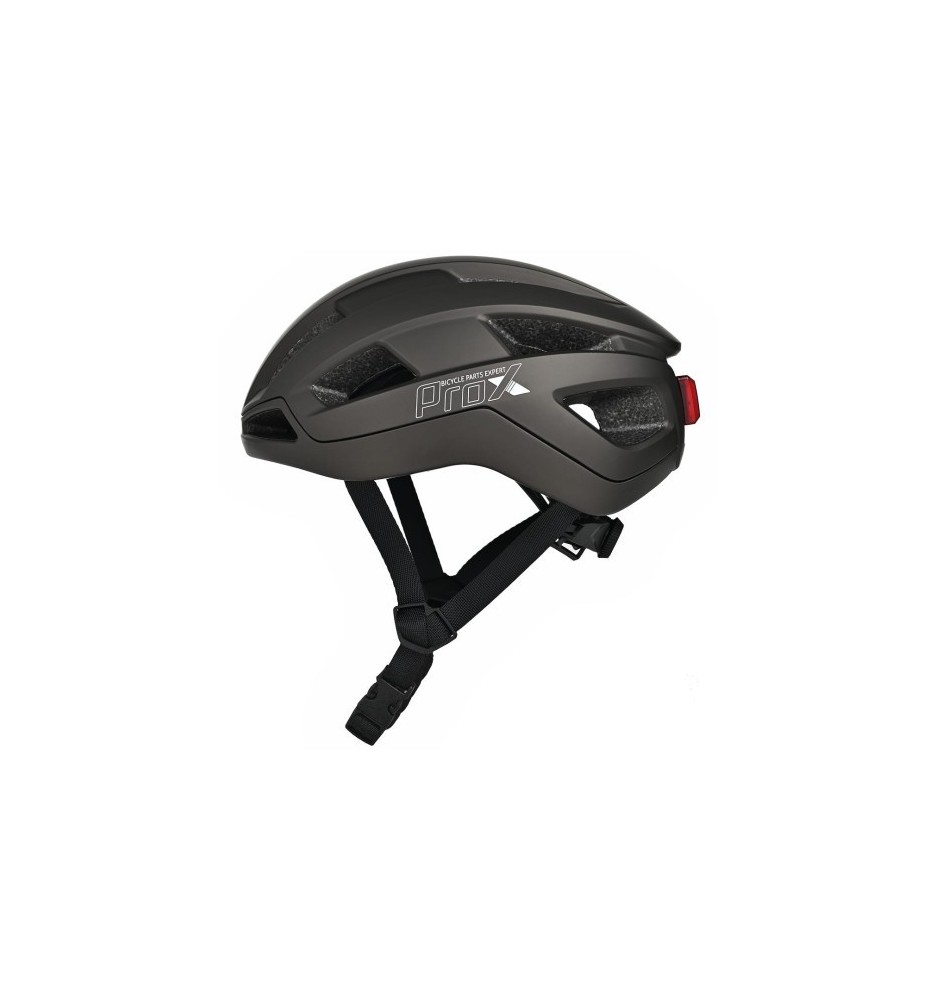 Kask rowerowy ProX Magneto LED M/L 55–58 cm antracyt | 2rowery.pl