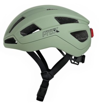Kask rowerowy ProX Magneto LED M/L 55–58 cm zielony| 2rowery.pl