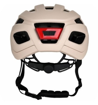 Kask rowerowy ProX Magneto LED L/XL 55–58 cm jasny beż | 2rowery.pl