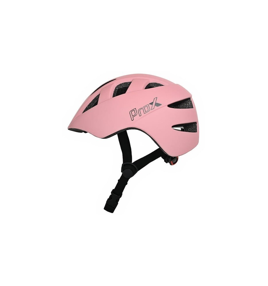 Kask dziecięcy ProX NAT różowy 48–54 cm | lekki kask rowerowy