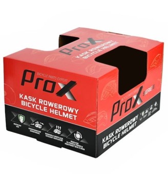Kask dziecięcy ProX NAT różowy 48–54 cm | lekki kask rowerowy