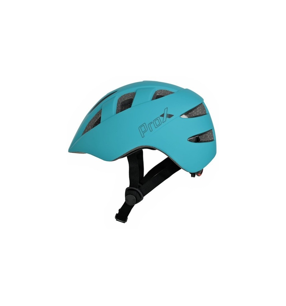 Kask dziecięcy ProX NAT turkusowy 48–54 cm | lekki kask rowerowy