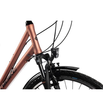 Unibike Vision LDS 2025 – trekkingowy rower z prądnicą i amortyzacją | 2rowery.pl