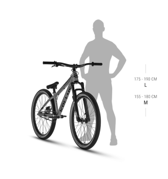 Kellys WHIP 10 DX 26” rower dirt MTB 1x8 |2rowery.pl