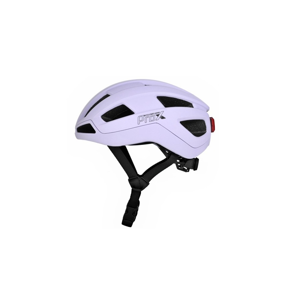 Kask rowerowy ProX Magneto LED M/L 55-58 cm liliowy| 2rowery.pl