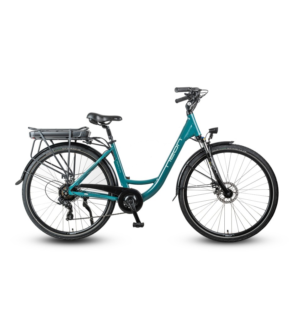 Neon Raya 450Wh Real Teal 18" – miejski rower elektryczny | 2rowery.pl