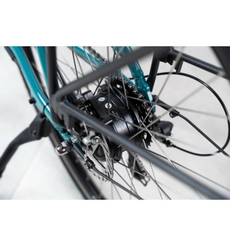 Neon Raya 450Wh Real Teal 18" – miejski rower elektryczny | 2rowery.pl