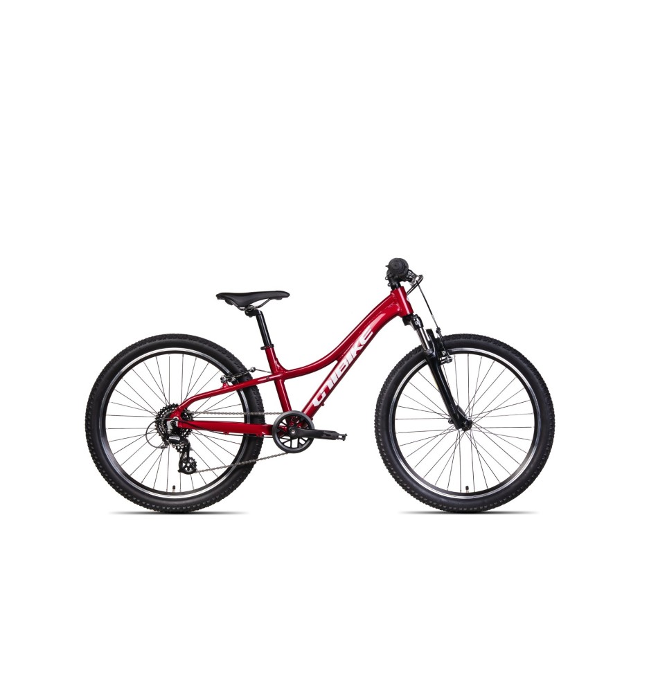 Unibike Smart 24" 12 czerwony 2025 – rower dziecięcy z amortyzatorem | 2rowery.pl