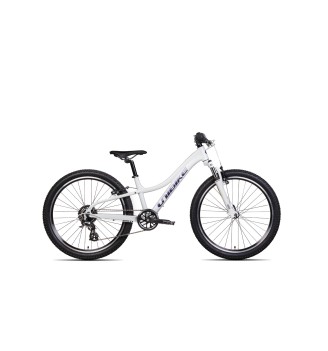 Unibike Smart 24" 12 biały 2025 – rower dziecięcy z amortyzatorem | 2rowery.pl