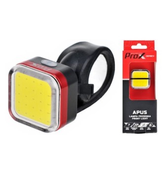 Lampa przód Prox Apus COB LED 80 lm USB | 2rowery.pl