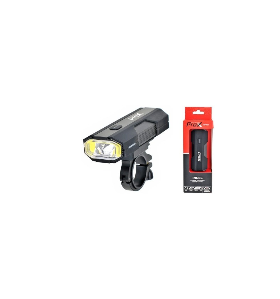 Lampa przód Prox Rigel 700 lm USB-C z Power Bankiem | 2rowery.pl