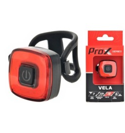 Lampa tylna Prox Vela COB LED 30 lm, USB-C, Memory Mode | 2rowery.pl