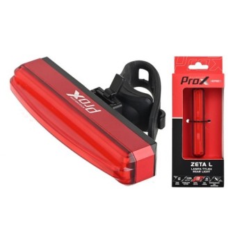 Lampa tylna Prox Zeta L COB LED 30 lm, USB-C, Memory Mode | 2rowery.pl