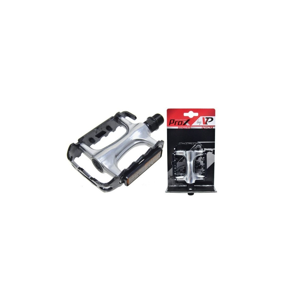 Pedały ProX VPE-196 aluminiowe czarne – oś boronowa | 2rowery.pl