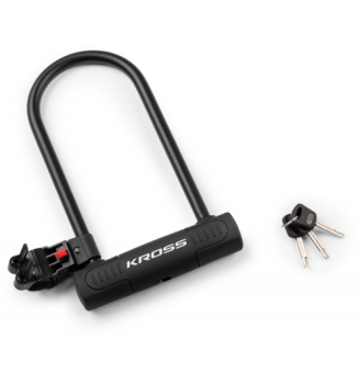 Zapięcie rowerowe KROSS KZU 300 U-Lock na klucz | 2rowery.pl