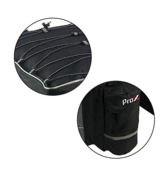 Sakwa PROX Montana 602 na bagażnik czarna 43L | 2rowery.pl