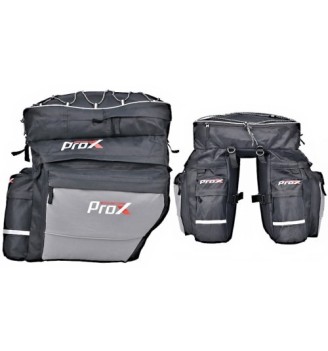 Sakwa PROX Montana 602 na bagażnik czarna 43L | 2rowery.pl