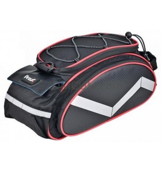 Sakwa PROX Dakota 078 na bagażnik czarno-czerwona 13L | 2rowery.pl