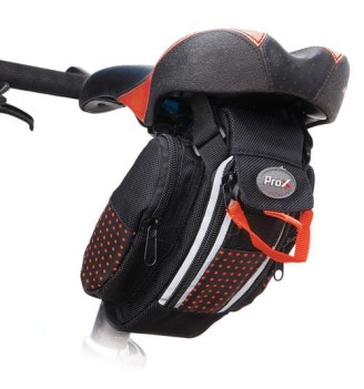 Sakwa PROX OREGON 039 podsiodłowa czarna 1,5L | 2rowery.pl