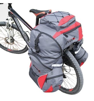 Sakwa PROX MONTANA 605 czarna 60L na bagażnik | 2rowery.pl