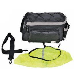 Sakwa PROX Dakota 035 czarno-szara na bagażnik 15L | 2rowery.pl